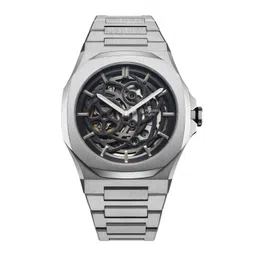 D1 Milano Silver Stainless Steel Strap Analogue Men Watch - SKBJ10-picture-32