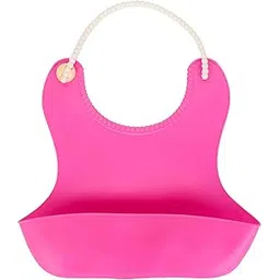 Da Anushi Cute Cartoon Printed Waterproof Silicone Feeding Bibs Rice Pocket With Adjustable Snaps For Babies,Toddlers,Infants (6 Months to 5 Years) Comfortable Soft Baby Bibs Keep Stains Off!-picture-20