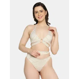 Da Intimo Beige Printed Swimwear-picture-43