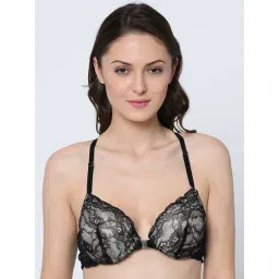 Da Intimo Black & White Front Open Bra-picture-14