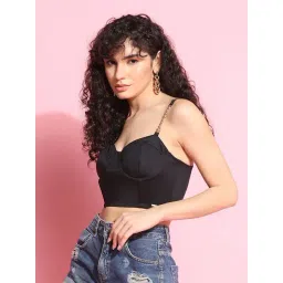 Da Intimo Black Medium Coverage Bralette-picture-38