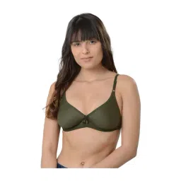 Da Intimo Green Non-Wired Non-Padded Full Coverage Bra-image-43