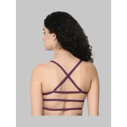 Da Intimo Grey Non Wired Padded Bralette Bra-picture-36