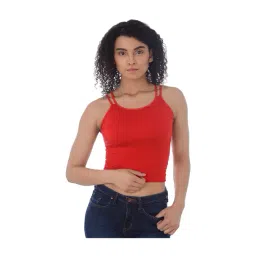 Da Intimo Red Non Wired Non Padded Camisole-picture-17