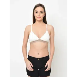 Da Intimo White Non Wired Padded Bralette-picture-16