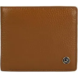 da milano Leather Bifold Men Wallet with Multicard Slot - Brown-picture-12