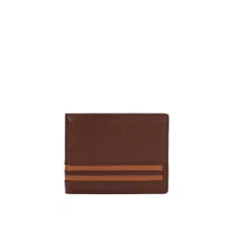 Da Milano Men Colourblocked Leather Two Fold Wallet-image-32