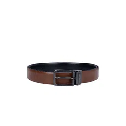 Da Milano Men Textured Leather Formal Belt-picture-40