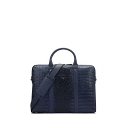 Da Milano Men Textured Leather Laptop Bag-picture-31