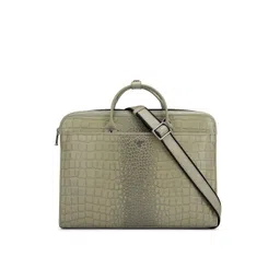 Da Milano Men Textured Leather Laptop Bag-picture-30