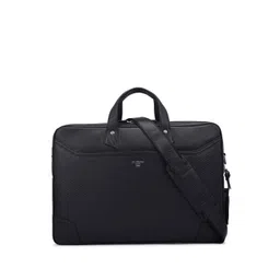 Da Milano Men Textured Leather Laptop Bag-picture-37