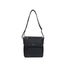 Da Milano Men Textured Messenger Bag-picture-31