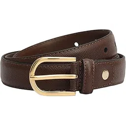 da milano Non Reversible Leather Belt for Women - Brown (2720-25-OL)-picture-45