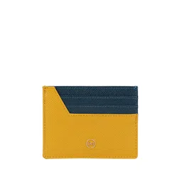 Da Milano Unisex Textured Leather Card Holder-picture-15