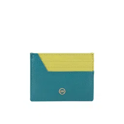 Da Milano Unisex Textured Leather Card Holder-image-5