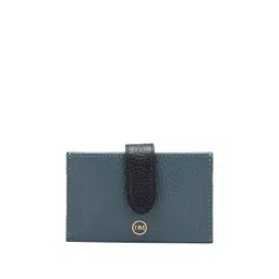 Da Milano Unisex Textured Leather Card Holder Wallet-image-35