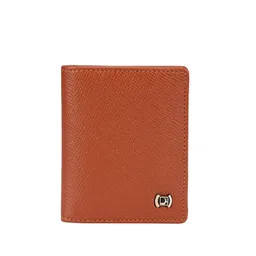 Da Milano Unisex Textured Leather Three Fold Wallet-image-34