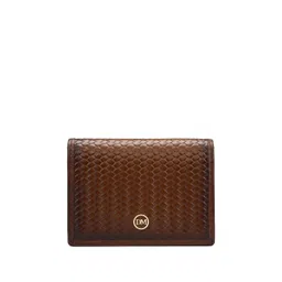Da Milano Unisex Textured Leather Two Fold Wallet-picture-24