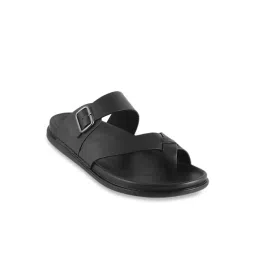 Da Vinchi by Metro Men's Black Cross Strap Sandals-picture-27
