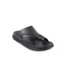 Da Vinchi by Metro Men's Black Thong Sandals-picture-39
