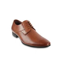 Da Vinchi by Metro Men's Tan Derby Shoes-picture-31