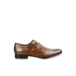 Da Vinchi by Metro Men's Tan Monk Shoes-picture-31