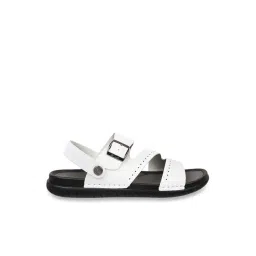 Da Vinchi by Metro Men's White Back Strap Sandals image 1