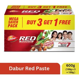 dabur Red Paste | Complete Cavity Protection | Power of 13 Potent Ayurvedic Herbs Toothpaste-picture-27