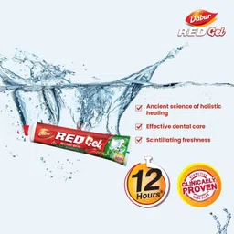 dabur Red Ayurvedic Gel for Freshness ( Super Saver Pack) Toothpaste image 3