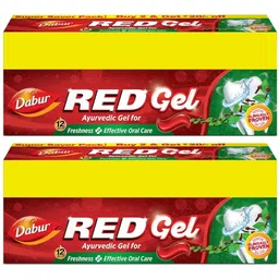 dabur Red Ayurvedic Gel for Freshness ( Super Saver Pack) Toothpaste image 1