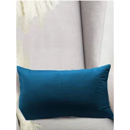 DADDY COOL Sea Green Fibre Filled Faux Velvet Ultra Soft Sleep Pillow-picture-27