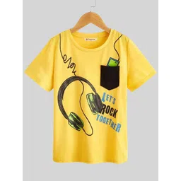 Dagcros Boys Graphic Printed Round Neck Cotton Casual T-shirt-picture-26