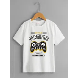 Dagcros Boys Graphic Printed Round Neck Cotton Casual T-shirt-picture-50