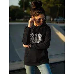 Dagcros Girls Printed Hooded Sweatshirt-picture-30