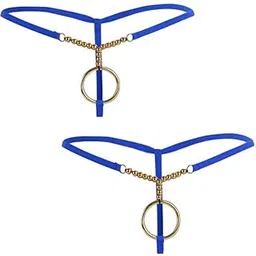 dahr Men's Polyester Hosery O Ring Micro G-String Thong Free Size Combo Set - Modern Comfortable | SK-picture-12