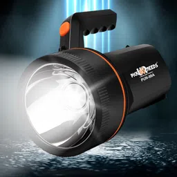 Emergency Long Range 120W Rechargeable Search Torch Light With Lithium Battery 8 hrs Torch Emergency Light-image-9