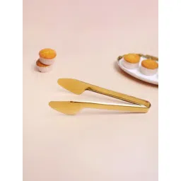 DAILY RITUALS Gold Stainless Steel Serving Tongs - Set of 4-picture-23