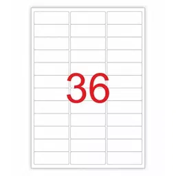 DAILY SO KI 36 A4 White Self Adhesive Sticker 40 Sheets & 1440 Label for Laser & Inkjet Printers-picture-16