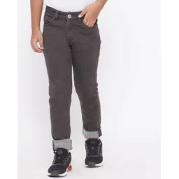 dais Boys Light-Wash Mid Rise Slim Fit Jeans-picture-35