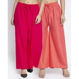 daive Women Pack of 2 Palazzos -picture-24