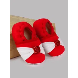 Daizy Girls Bow Design Booties-picture-22