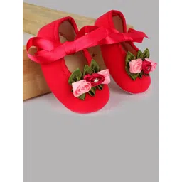 Daizy Girls Floral Booties-picture-24