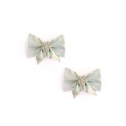 Daizy Girls Set Of 2 Shimmer Bow Hairclip_Silver-picture-39