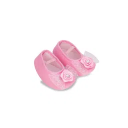 Daizy Infant Girls Floral Booties-picture-36