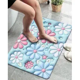 dakshya industries 3D-Print Rectangular Antiskid Waterproof Bath Mat 23" x 15"-picture-11