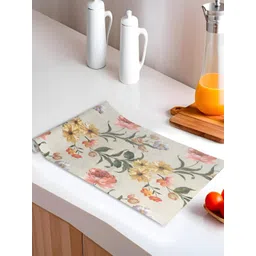 Dakshya Industries Beige & Green Printed Shelf Liner Organiser-image-17