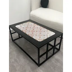 Dakshya Industries Beige & White Floral Patterned Table Runner-picture-39