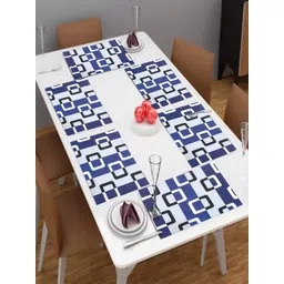 Dakshya Industries Blue 6 Pieces Rectangular Table Placemats-picture-26
