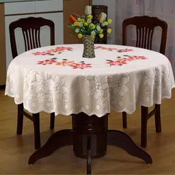 dakshya industries Embroidered 4 Seater Table Cover-picture-24