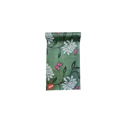 Dakshya Industries Green Leaves Printed Anti Slip Self Cover Roll-image-0